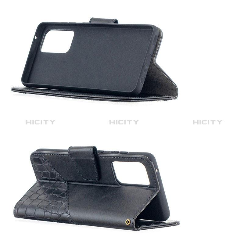 Handytasche Stand Schutzhülle Flip Leder Hülle B03F für Samsung Galaxy A52s 5G groß