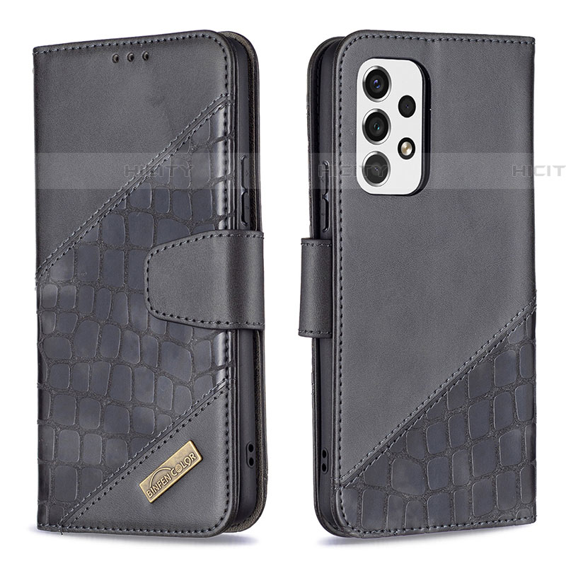 Handytasche Stand Schutzhülle Flip Leder Hülle B03F für Samsung Galaxy A53 5G