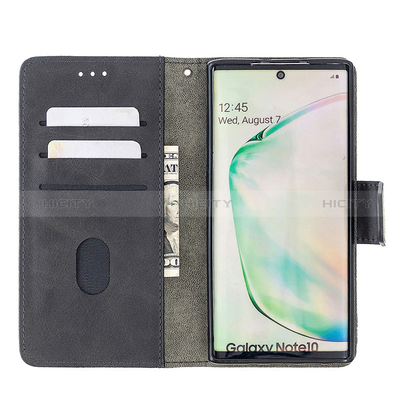 Handytasche Stand Schutzhülle Flip Leder Hülle B03F für Samsung Galaxy Note 10 5G