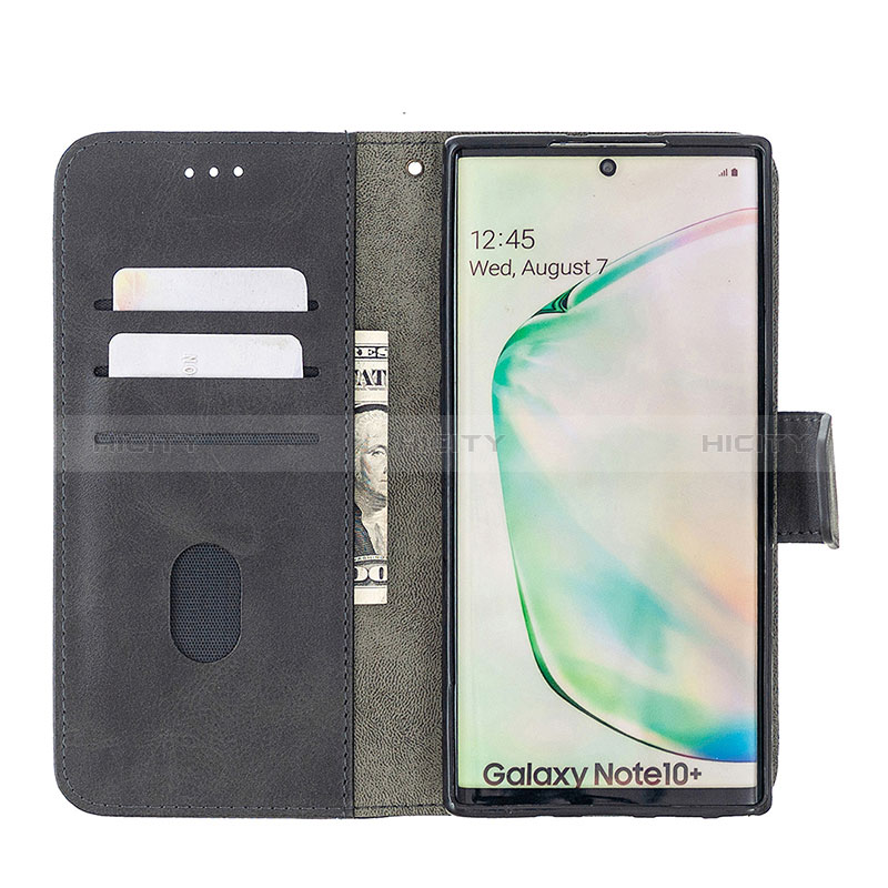 Handytasche Stand Schutzhülle Flip Leder Hülle B03F für Samsung Galaxy Note 10 Plus 5G