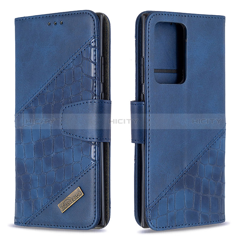 Handytasche Stand Schutzhülle Flip Leder Hülle B03F für Samsung Galaxy Note 20 Ultra 5G groß