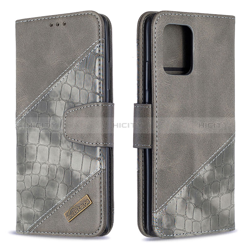 Handytasche Stand Schutzhülle Flip Leder Hülle B03F für Samsung Galaxy S10 Lite