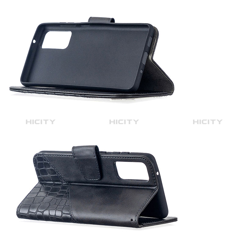 Handytasche Stand Schutzhülle Flip Leder Hülle B03F für Samsung Galaxy S20 FE (2022) 5G groß