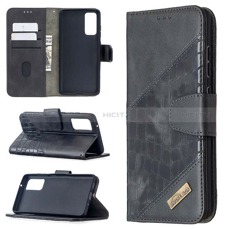 Handytasche Stand Schutzhülle Flip Leder Hülle B03F für Samsung Galaxy S20 FE 4G