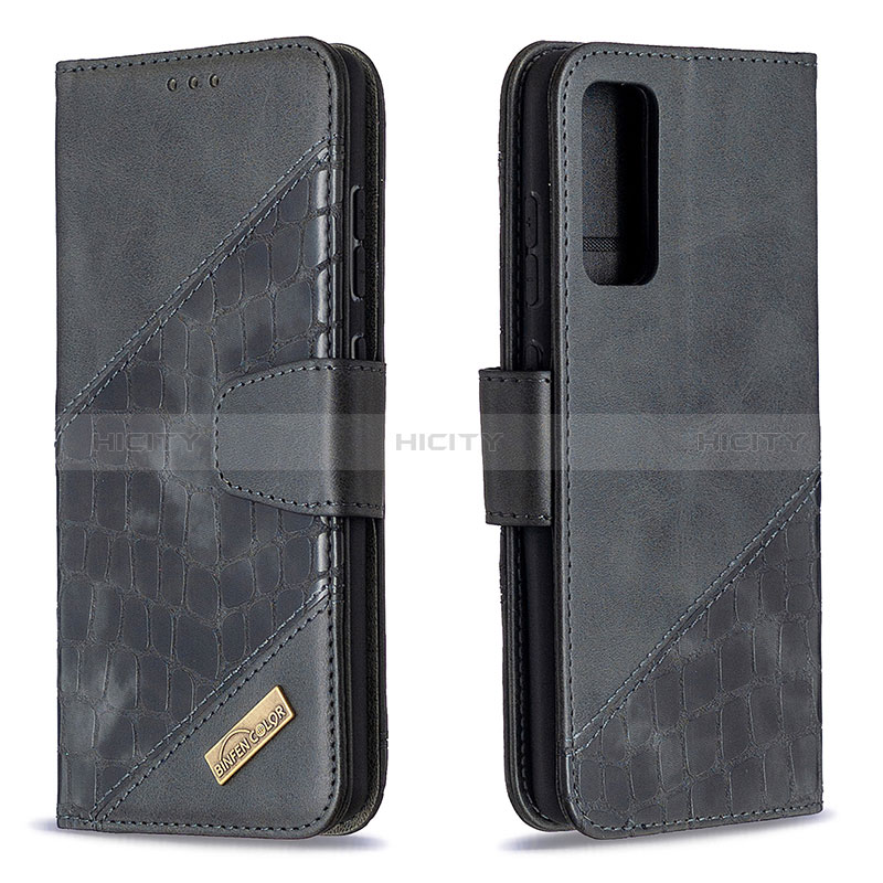 Handytasche Stand Schutzhülle Flip Leder Hülle B03F für Samsung Galaxy S20 FE 5G groß