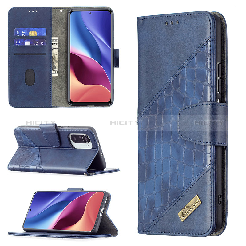 Handytasche Stand Schutzhülle Flip Leder Hülle B03F für Xiaomi Mi 11i 5G