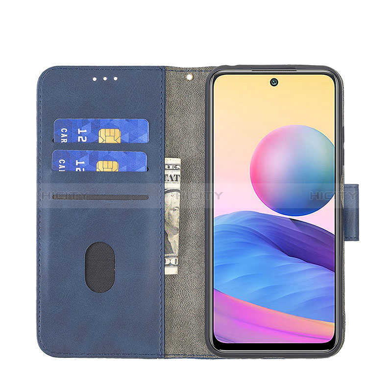 Handytasche Stand Schutzhülle Flip Leder Hülle B03F für Xiaomi POCO M3 Pro 5G groß