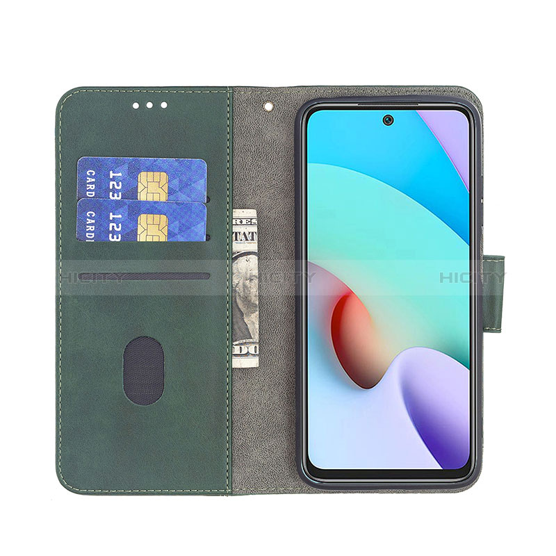 Handytasche Stand Schutzhülle Flip Leder Hülle B03F für Xiaomi Redmi 10 (2022)