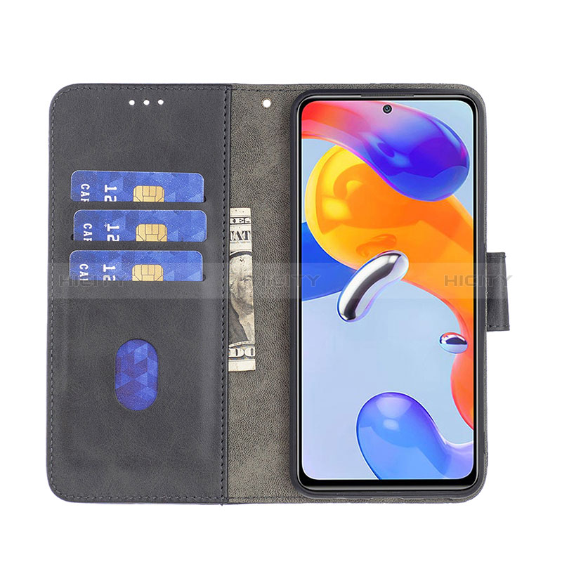 Handytasche Stand Schutzhülle Flip Leder Hülle B03F für Xiaomi Redmi Note 11 Pro 4G