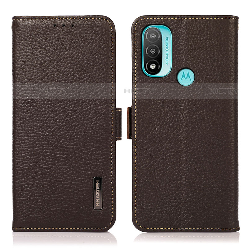 Handytasche Stand Schutzhülle Flip Leder Hülle B03H für Motorola Moto E40