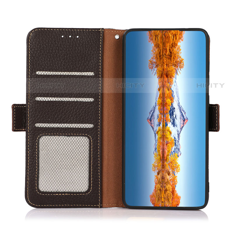 Handytasche Stand Schutzhülle Flip Leder Hülle B03H für Motorola Moto Edge 20 Pro 5G groß