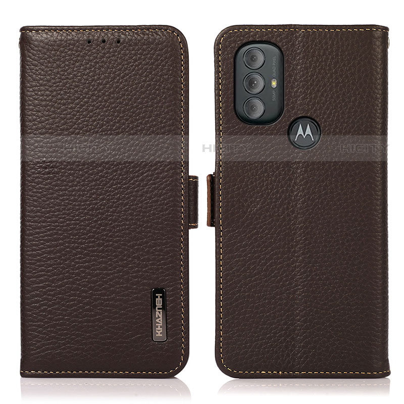 Handytasche Stand Schutzhülle Flip Leder Hülle B03H für Motorola Moto G Play (2023)