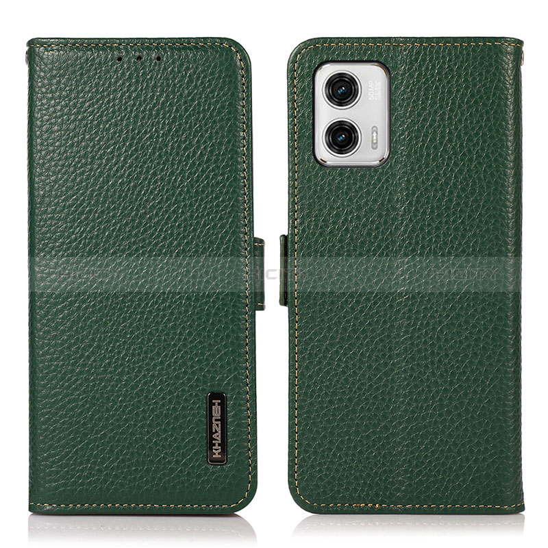 Handytasche Stand Schutzhülle Flip Leder Hülle B03H für Motorola Moto G73 5G