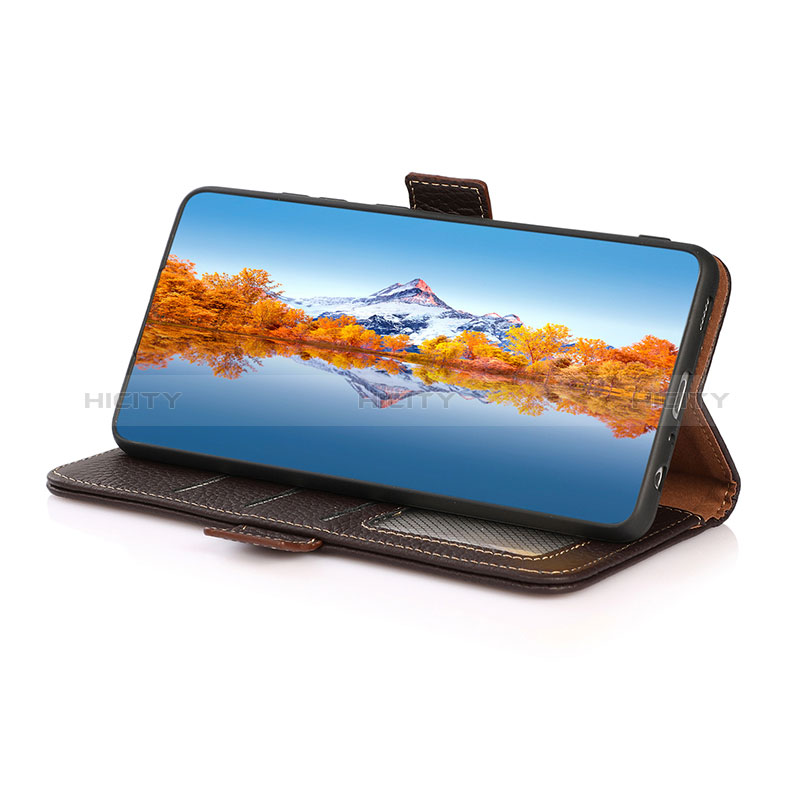 Handytasche Stand Schutzhülle Flip Leder Hülle B03H für Oppo A74 5G