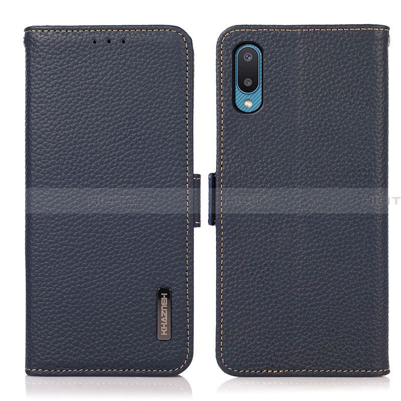 Handytasche Stand Schutzhülle Flip Leder Hülle B03H für Samsung Galaxy A02