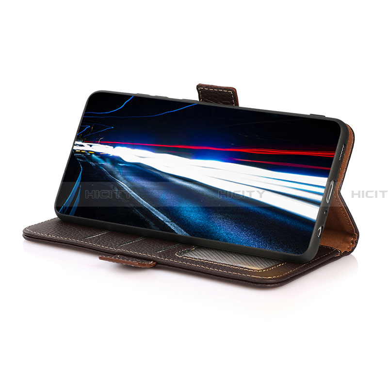 Handytasche Stand Schutzhülle Flip Leder Hülle B03H für Samsung Galaxy A02 groß