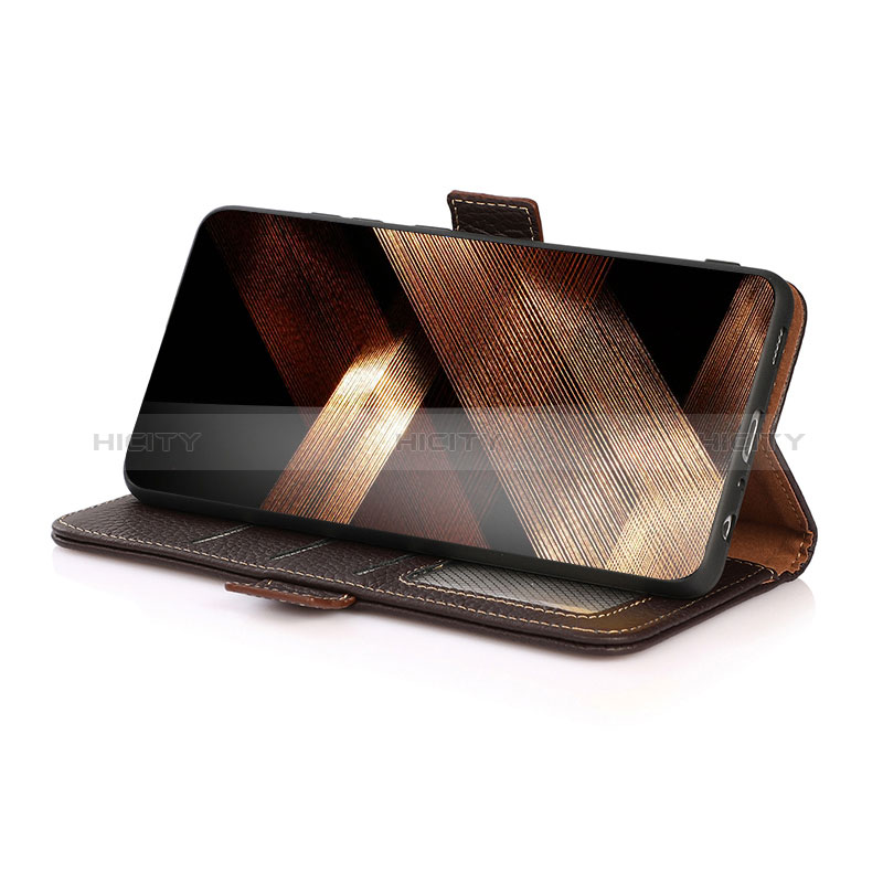 Handytasche Stand Schutzhülle Flip Leder Hülle B03H für Samsung Galaxy A15 4G groß