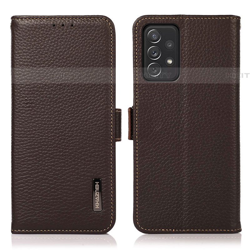 Handytasche Stand Schutzhülle Flip Leder Hülle B03H für Samsung Galaxy A72 5G groß