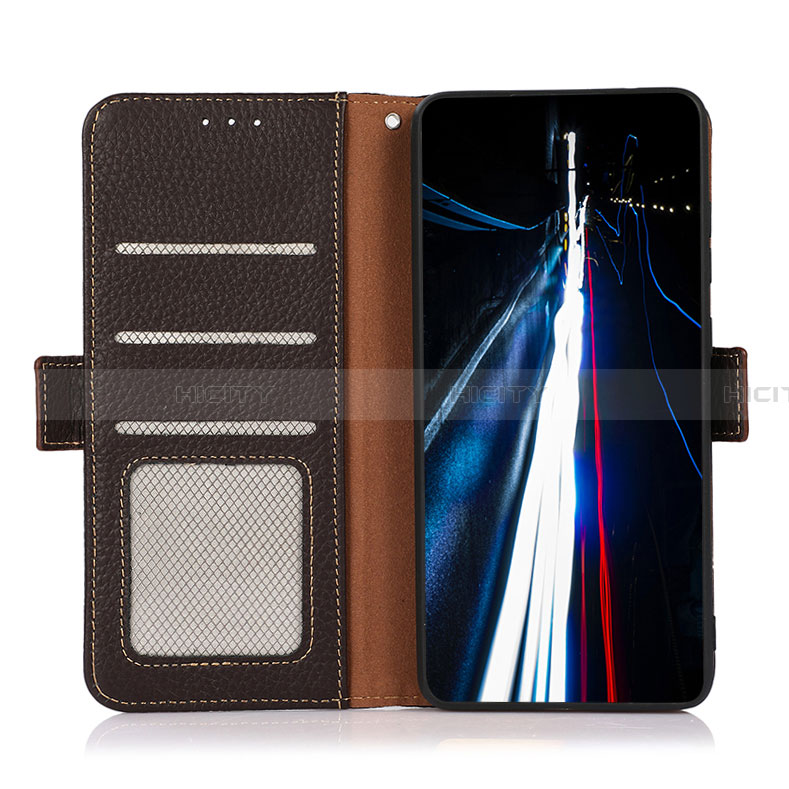 Handytasche Stand Schutzhülle Flip Leder Hülle B03H für Samsung Galaxy F02S SM-E025F groß