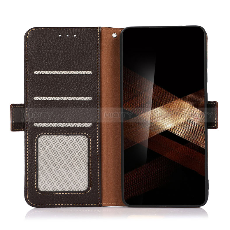 Handytasche Stand Schutzhülle Flip Leder Hülle B03H für Samsung Galaxy S24 5G groß