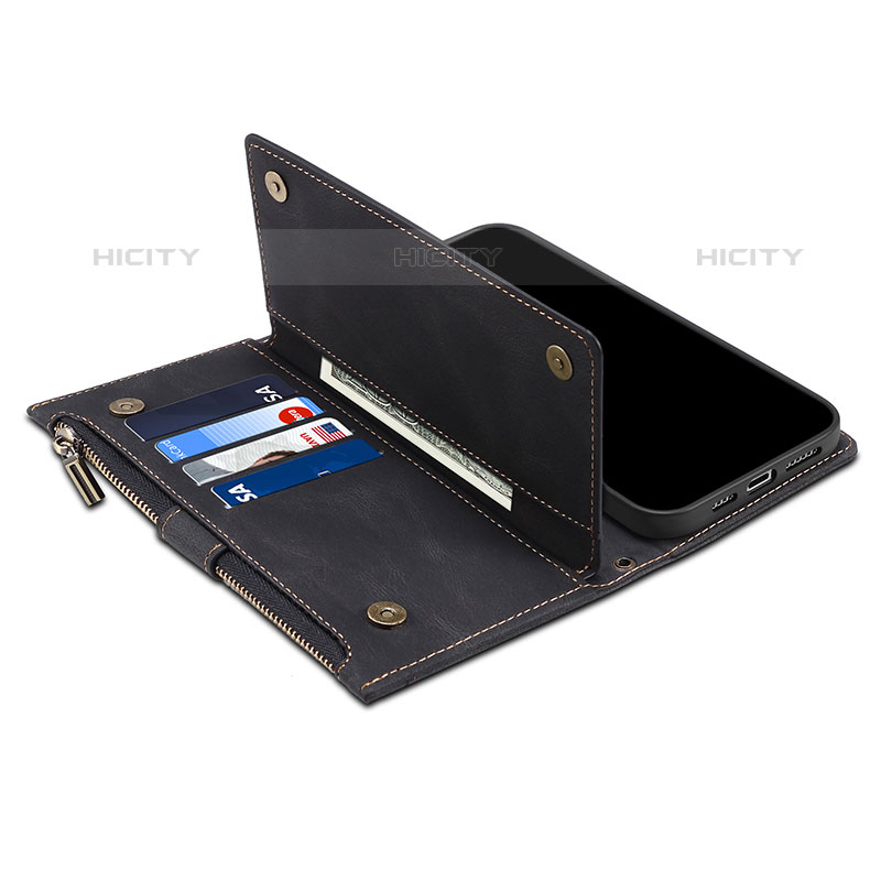 Handytasche Stand Schutzhülle Flip Leder Hülle B03S für Google Pixel 7 5G