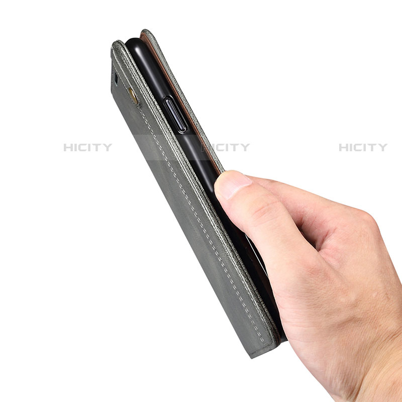 Handytasche Stand Schutzhülle Flip Leder Hülle B03S für Samsung Galaxy S21 5G