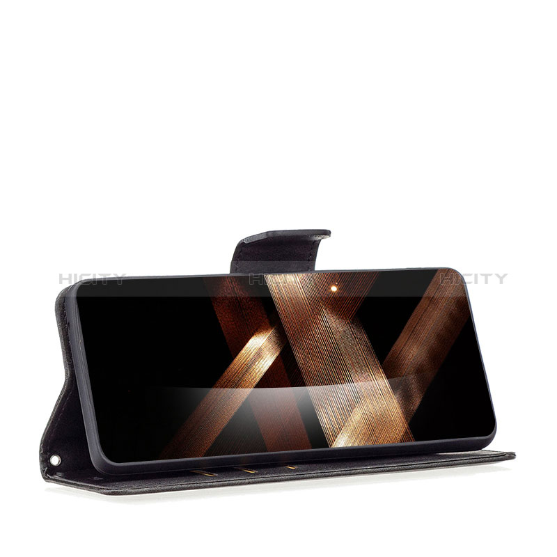 Handytasche Stand Schutzhülle Flip Leder Hülle B04F für Huawei Honor X7a