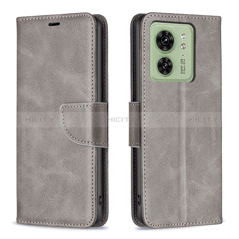 Handytasche Stand Schutzhülle Flip Leder Hülle B04F für Motorola Moto Edge 40 5G