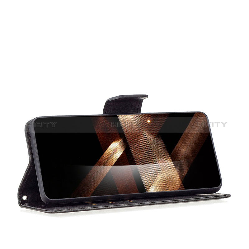 Handytasche Stand Schutzhülle Flip Leder Hülle B04F für Motorola Moto Edge 40 Neo 5G groß