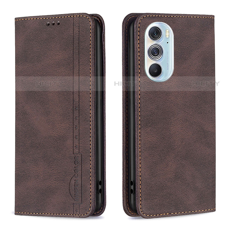 Handytasche Stand Schutzhülle Flip Leder Hülle B04F für Motorola Moto Edge X30 5G groß