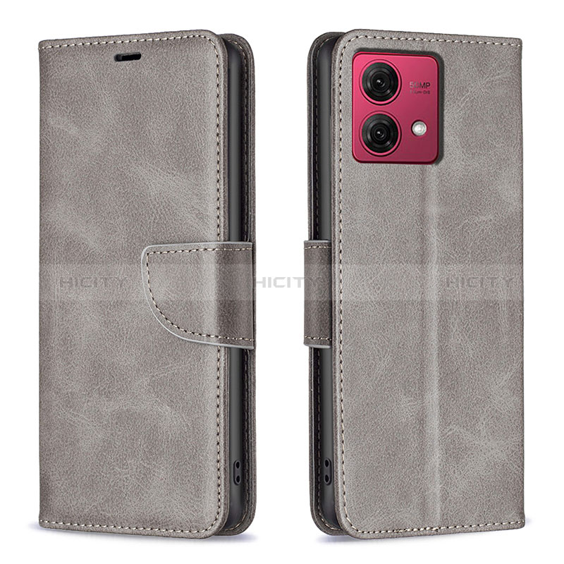 Handytasche Stand Schutzhülle Flip Leder Hülle B04F für Motorola Moto G84 5G