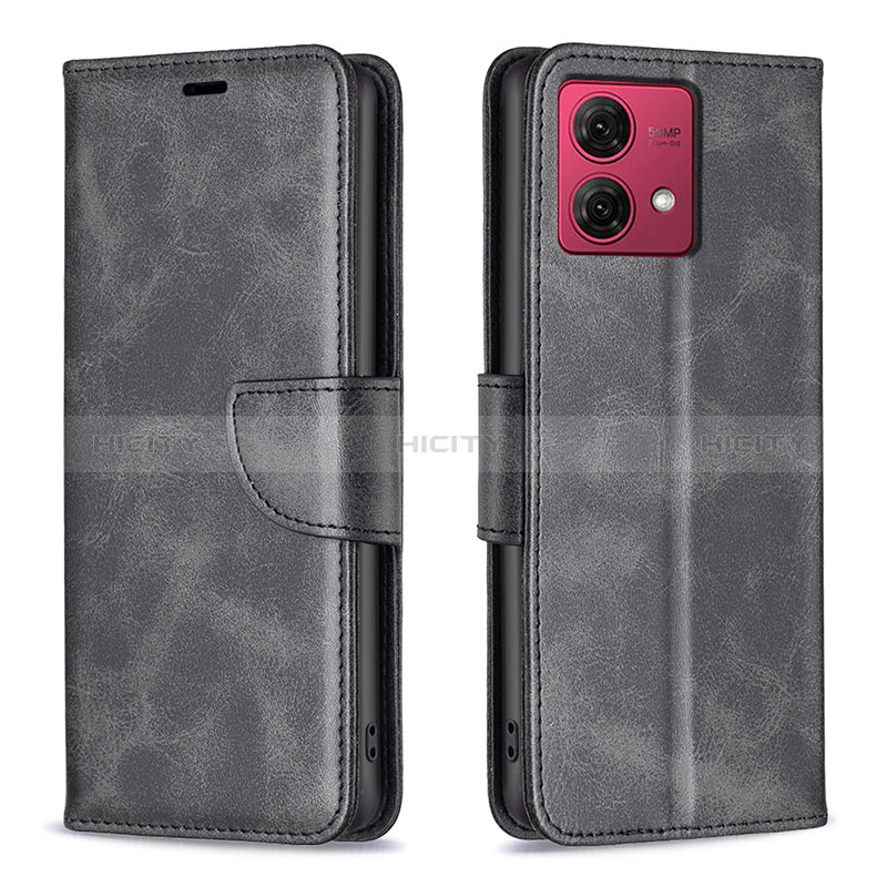 Handytasche Stand Schutzhülle Flip Leder Hülle B04F für Motorola Moto G84 5G