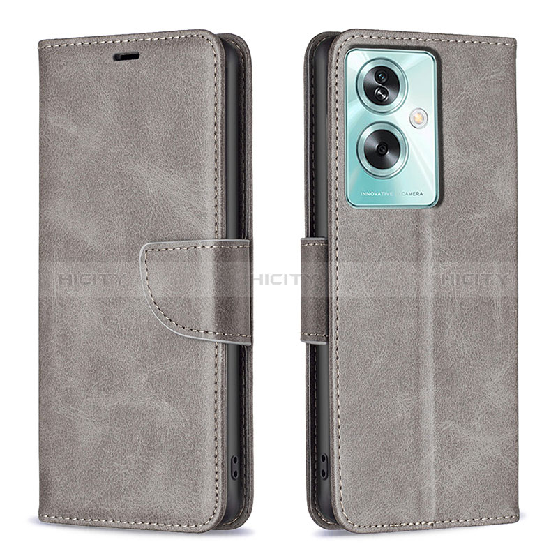 Handytasche Stand Schutzhülle Flip Leder Hülle B04F für Oppo A2 5G groß