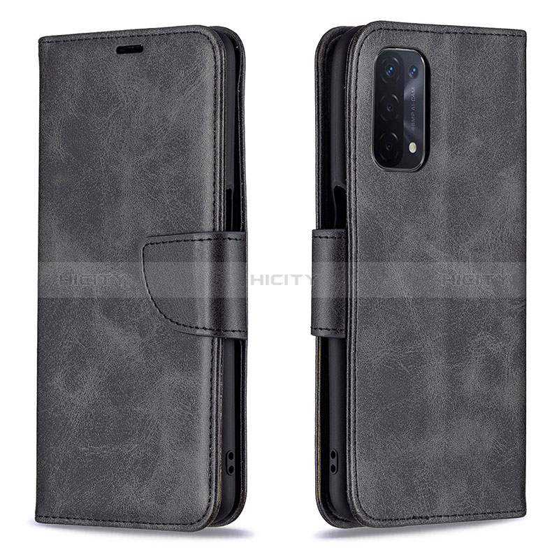 Handytasche Stand Schutzhülle Flip Leder Hülle B04F für Oppo A54 5G