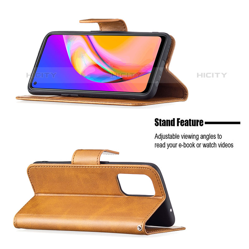 Handytasche Stand Schutzhülle Flip Leder Hülle B04F für Oppo A94 5G groß