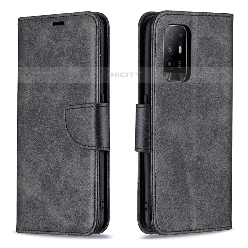 Handytasche Stand Schutzhülle Flip Leder Hülle B04F für Oppo A95 5G groß