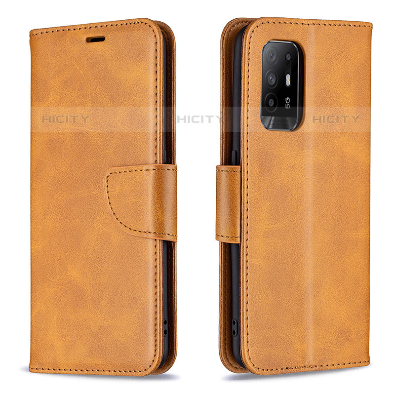 Handytasche Stand Schutzhülle Flip Leder Hülle B04F für Oppo A95 5G