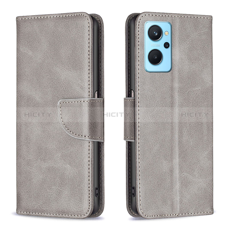 Handytasche Stand Schutzhülle Flip Leder Hülle B04F für Oppo A96 4G groß