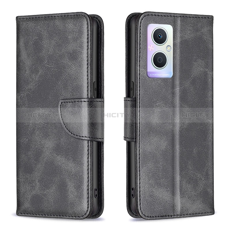 Handytasche Stand Schutzhülle Flip Leder Hülle B04F für Oppo A96 5G