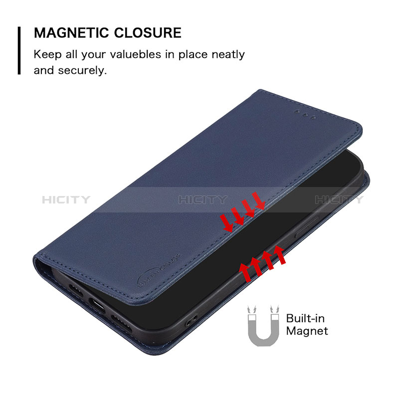 Handytasche Stand Schutzhülle Flip Leder Hülle B04F für Realme C53 India