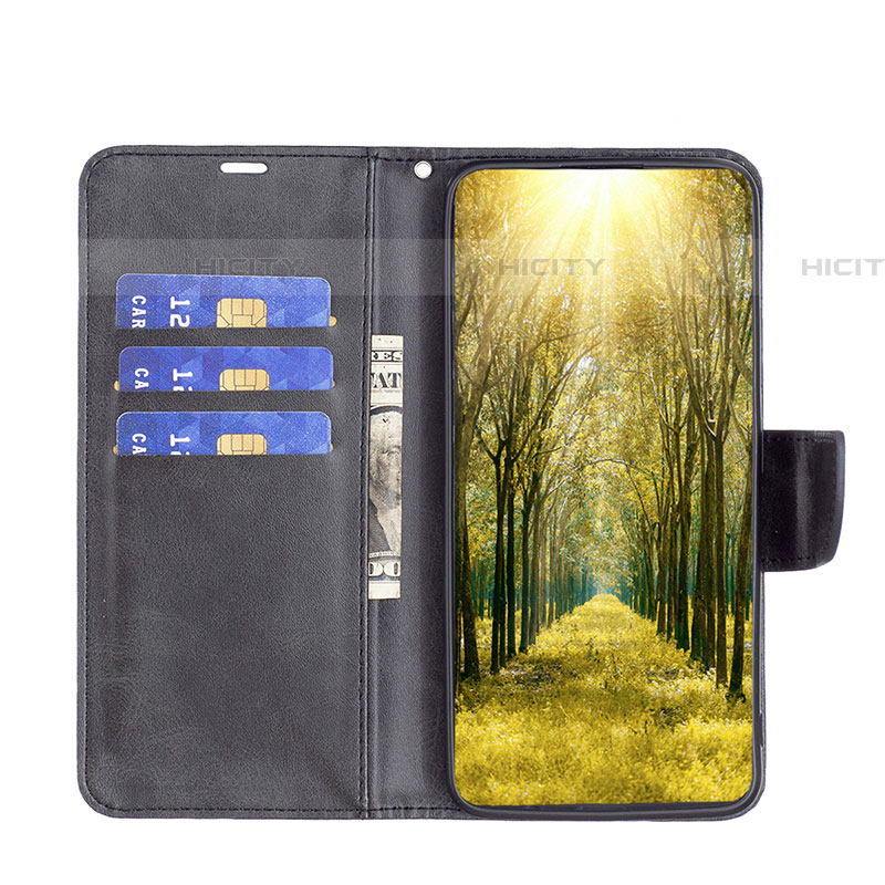 Handytasche Stand Schutzhülle Flip Leder Hülle B04F für Samsung Galaxy A04E groß