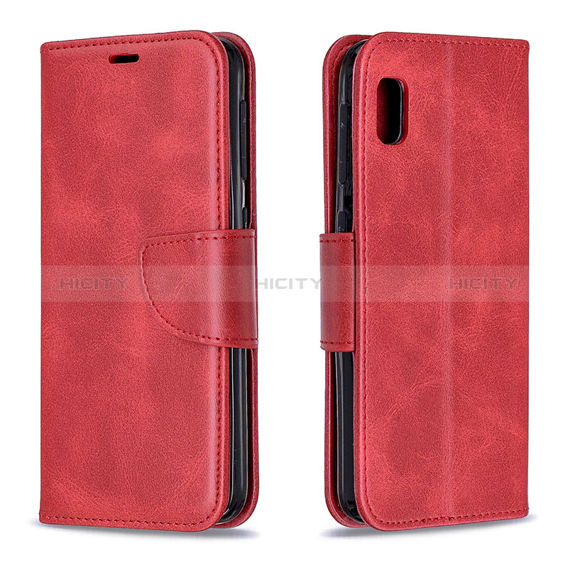 Handytasche Stand Schutzhülle Flip Leder Hülle B04F für Samsung Galaxy A10e groß