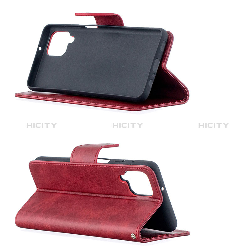 Handytasche Stand Schutzhülle Flip Leder Hülle B04F für Samsung Galaxy A12