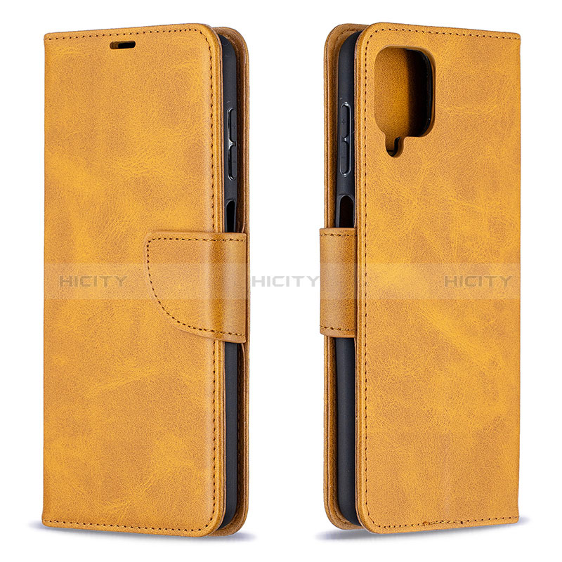 Handytasche Stand Schutzhülle Flip Leder Hülle B04F für Samsung Galaxy A12 Nacho