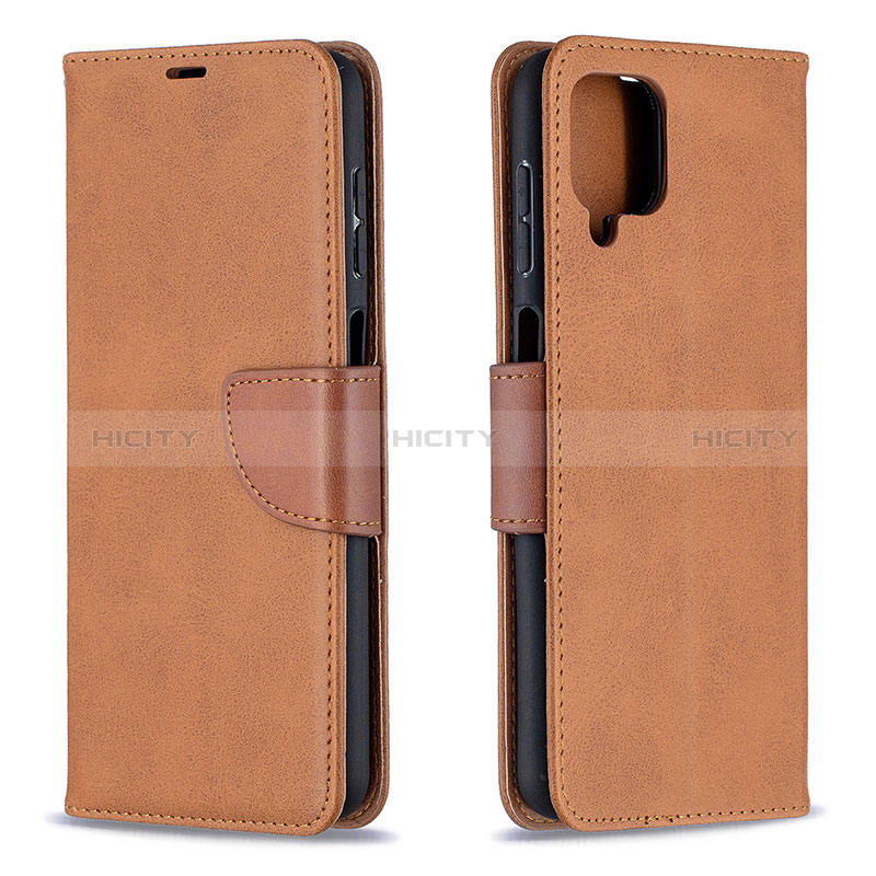 Handytasche Stand Schutzhülle Flip Leder Hülle B04F für Samsung Galaxy A12 Nacho