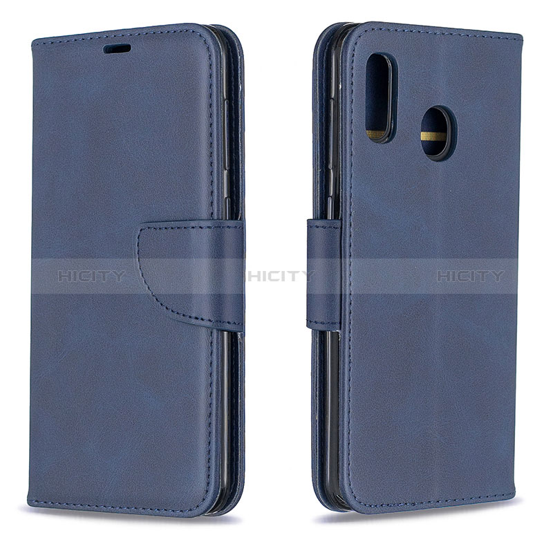 Handytasche Stand Schutzhülle Flip Leder Hülle B04F für Samsung Galaxy A20