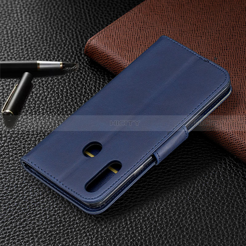 Handytasche Stand Schutzhülle Flip Leder Hülle B04F für Samsung Galaxy A20s groß