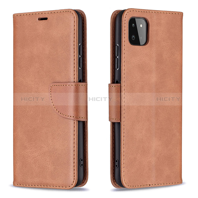 Handytasche Stand Schutzhülle Flip Leder Hülle B04F für Samsung Galaxy A22s 5G