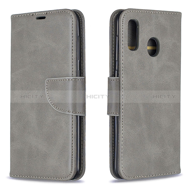 Handytasche Stand Schutzhülle Flip Leder Hülle B04F für Samsung Galaxy A30