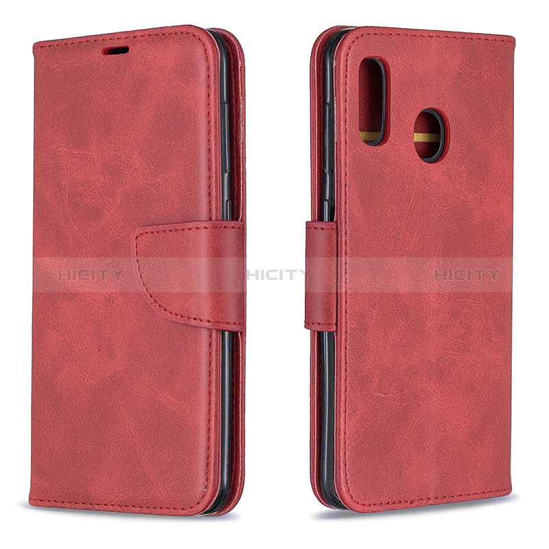 Handytasche Stand Schutzhülle Flip Leder Hülle B04F für Samsung Galaxy A30